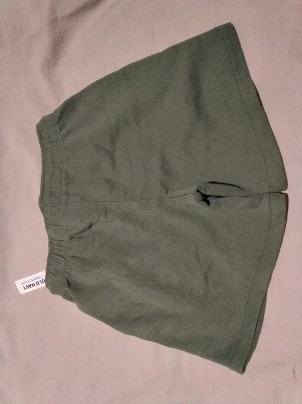 Old Navy Boy's Sage Green Drawstring Athletic Shorts